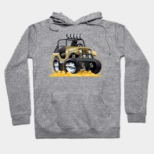 Cartoon jeep Hoodie